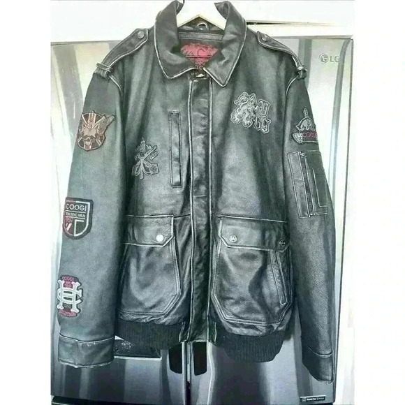 希少✨COOGI トラックジャケット マルチカラー ラインストーン L 希少